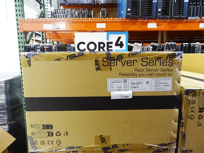 ASUS ESC8000-E11 4U 8x2.53.5 DUAL XEON 45TH GEN 8X DUAL SLOT GPU SERVER