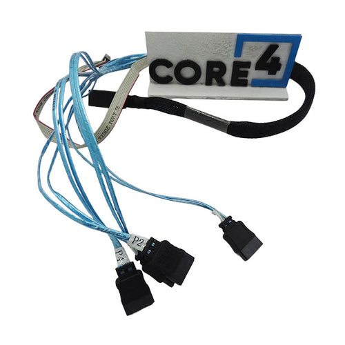SUPERMICRO SA-F43S7PS-0.6M-N2 0.6M Mini SAS HD to SATA x4 12Gbps Raid Cable