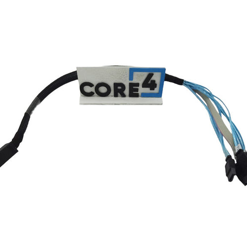 SUPERMICRO SA-F43S7PS-0.5M-N2 0.5M Mini SAS HD to SATA x4 12Gbps Raid Cable