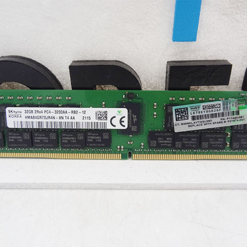 HP P11444-091 HPE 32GB 2Rx4 PC4-3200 G10+ SMART RDIMM
