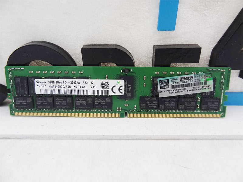 HP P11444-091 HPE 32GB 2Rx4 PC4-3200 G10+ SMART RDIMM