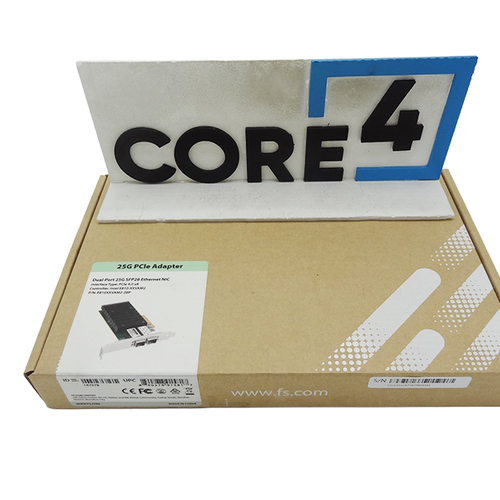 FS E810XXVAM2-2BP 25G Dual-Port SFP28 PCIe 4.0 x 8 Network Interface Card