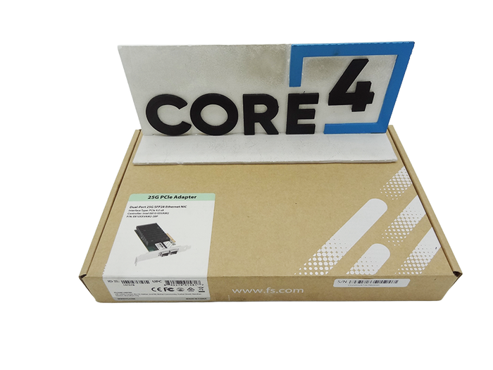 FS E810XXVAM2-2BP 25G Dual-Port SFP28 PCIe 4.0 x 8 Network Interface Card