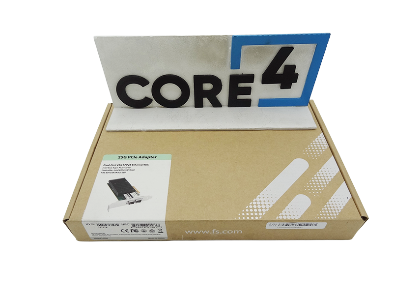 FS E810XXVAM2-2BP 25G Dual-Port SFP28 PCIe 4.0 x 8 Network Interface Card