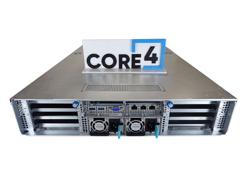 ASUS ESC4000A-E10 EPYC 2U SINGLE SOCKET GPU SERVER 8x SS GPUS PCIe 4.0