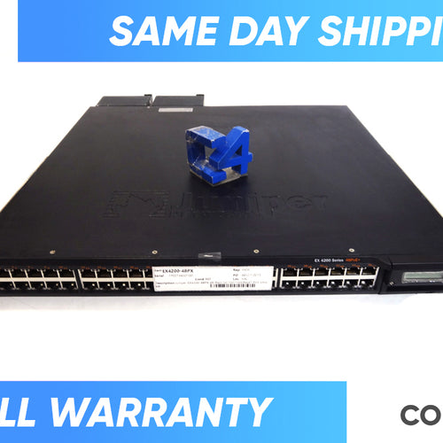 JUNIPER EX4200-48PX 8-Port 10/100/1000BaseT PoE-plus Switch