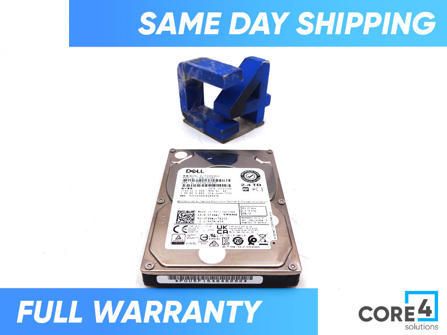 DELL F9NWJ 2.4TB 10K SAS 512E HARD DRIVE 2.5