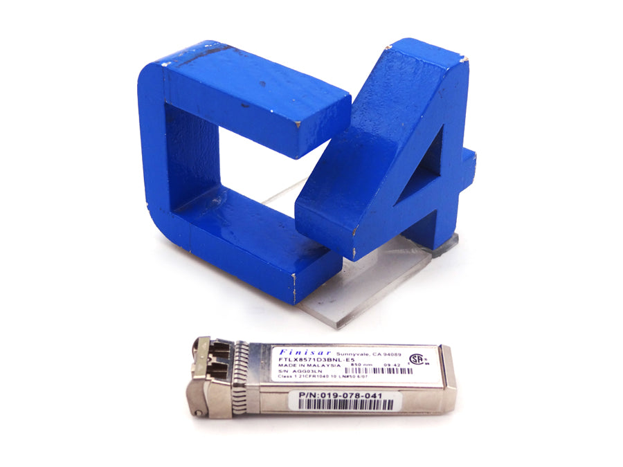 FINISAR FTLX8571D3BNL-E5 850NM 10GB TRANSCEIVER