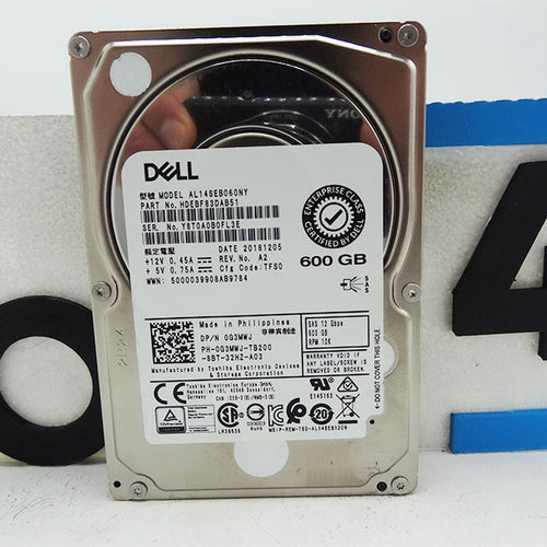 DELL G3MWJ DELL 600GB 10K 2.5 12G SAS