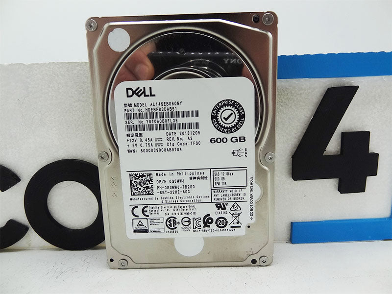 DELL G3MWJ DELL 600GB 10K 2.5 12G SAS