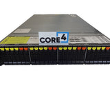 GIGABYTE H261-N80 4x DUAL SCALABLE NODES 8x NVMe 16x SATA DUAL PSU