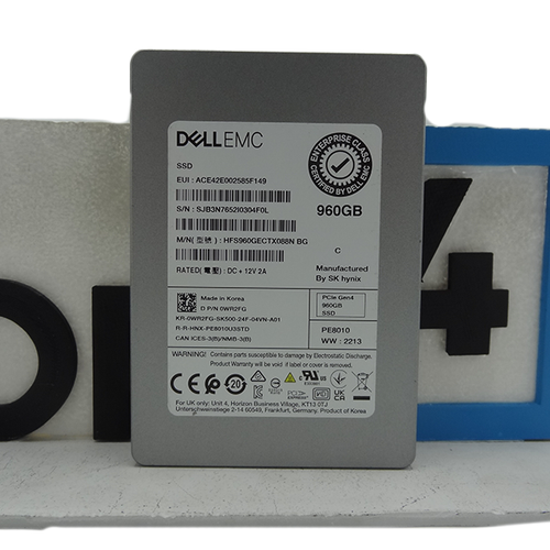 DELL HFS960GECTX088N 960GB NVME GEN4 U.2 2.5 SSD DELL  HYNIX