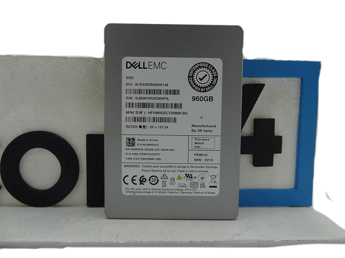 DELL HFS960GECTX088N 960GB NVME GEN4 U.2 2.5 SSD DELL  HYNIX