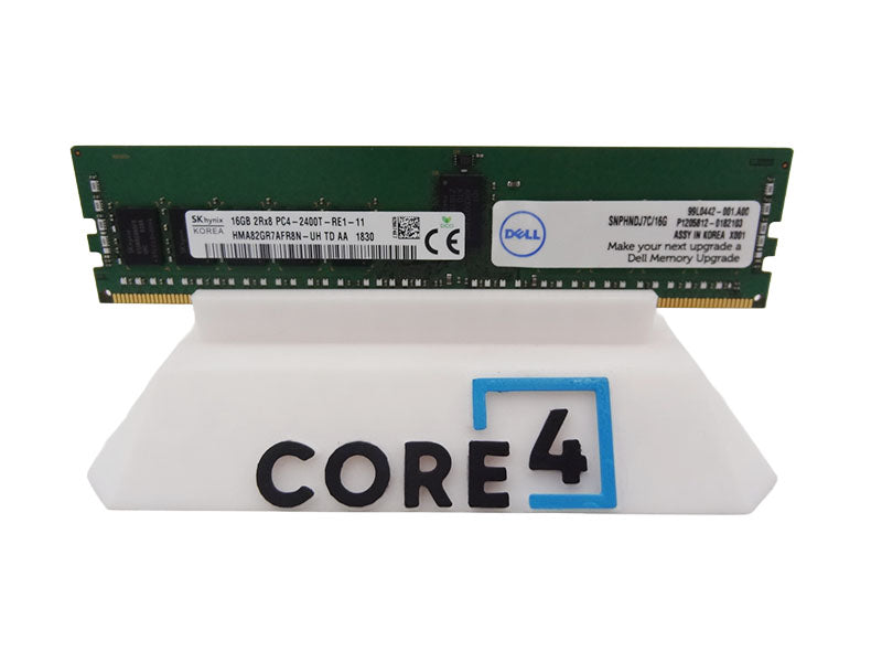DELL HMA82GR7AFR8N-UH 16GB PC4-19200T-R DDR4-2400 2RX8 ECC RDIMM