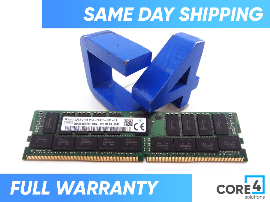 DELL HMA84GR7MFR4N-UH 32GB PC4-1900 DDR4 2400T 2RX4 - M393A4K40CB1-CRC, CPC7G, 370-ACNW