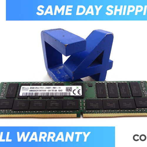 DELL M393A4K40CB1-CRC 32GB PC4-19200T DDR4-2400 2RX4 ECC -370-ACNW, M393A4K40BB1-CRC0Q, HMA84GR7MFR4N-UH, CPC7G, A8711888
