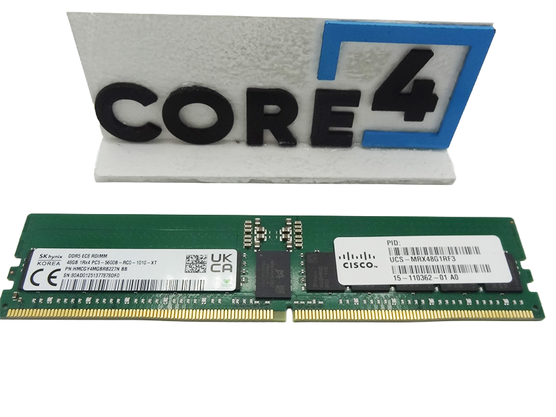 CISCO HMCGY4MGBRB227N 48GB PC5-44800 DDR5-5600MHz ECC Registered CL46 RDIMM, 1Rx4