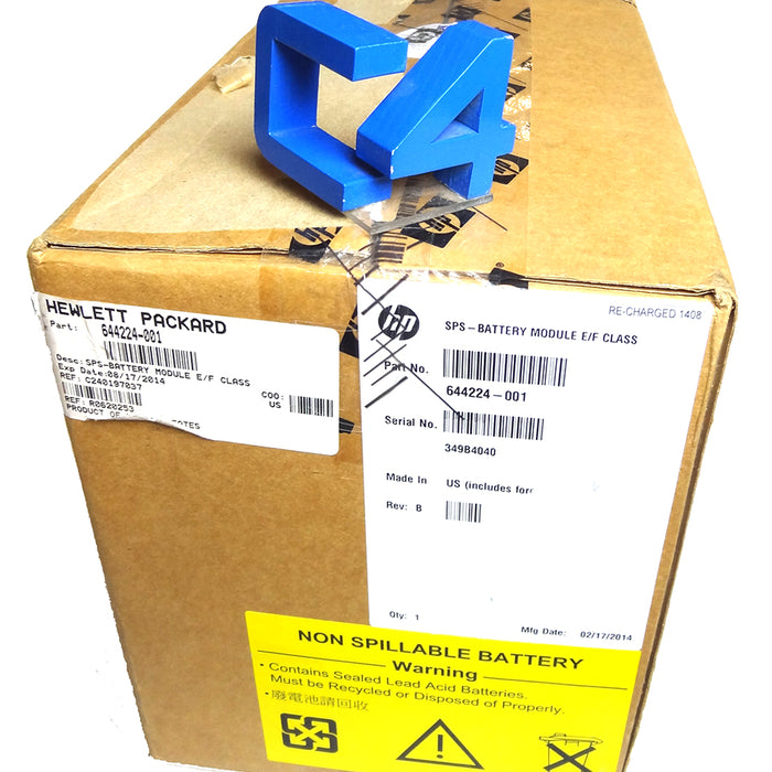 HP 644224-001 3PAR BATTERY MODULE E/F CLASS