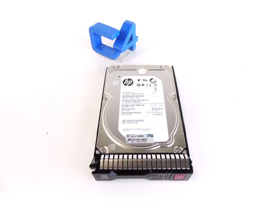 HP 653959-001 3TB SAS 7.2K RPM 3.5IN SC HDD - 625030-001, 652766-B21