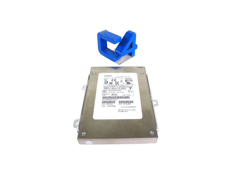 HP 657905-001 3PAR 100GB 4GB SOLID STATE DRIVE - 0B24938