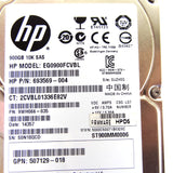HP 665749-001 M6625 900GB 6G SAS 10K RPM SFF QR478A