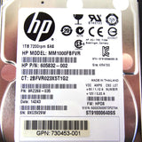 HP 730706-001 MSA 1TB 6G SAS 7.2K 2.5IN DP MDD - 730453-001, C8S62A