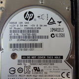 HP 781577-001 600GB 12G SAS 10K 2.5IN SC HDD - 781516-B21