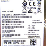HP 870792-001 300GB SAS 15K SFF SC DS HDD - 870753-B21