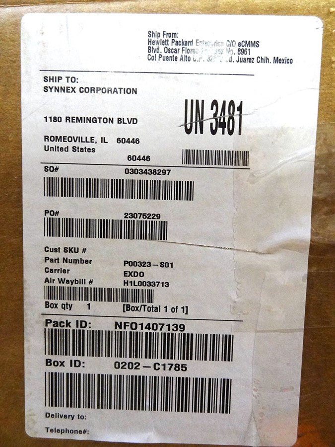 HP 878612-B21 DL385 GEN10 8SFF CTO SERVER