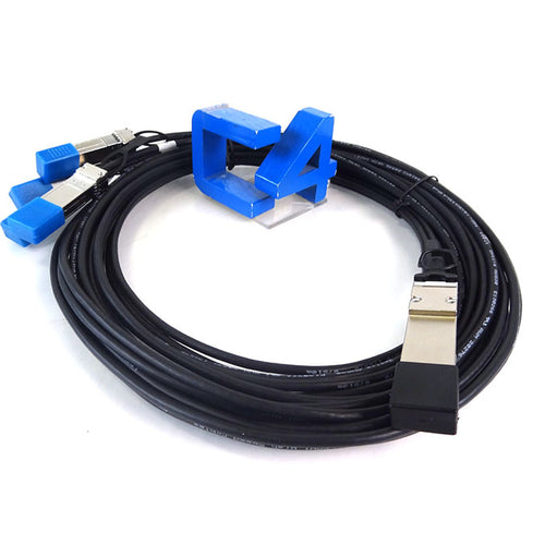 HP JL283A HPE X240 QSFP28 4XSFP28 3M DAC CAB - JL283-61001