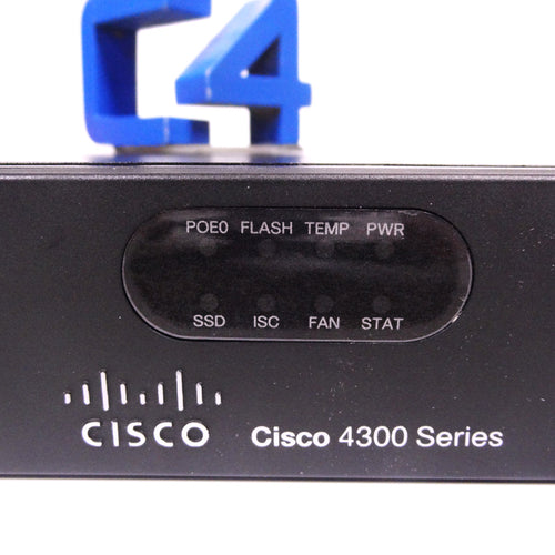 CISCO ISR4331/K9 ISR 4331 (2GE 2NIM 1SM 4G FLASH 4GN *New Sealed*
