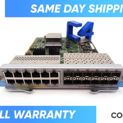 HP J9637A PROCURVE 12-PORT GIG-T POE MODULE