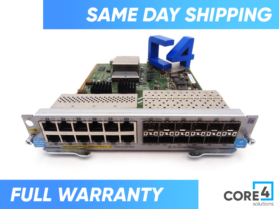 HP J9637A PROCURVE 12-PORT GIG-T POE MODULE