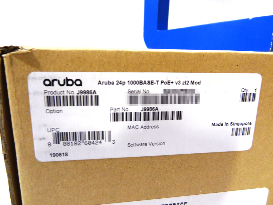 HP J9986A HP 24P 101001000BASE-T POE+ V3 ZD