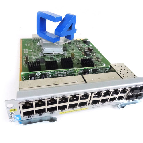HP J9990A HP 20P POE+ 4P SFP+ V3 ZL2 MODULE