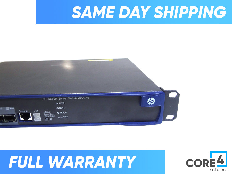 HP JD377A A5500-24G EI SWITCH