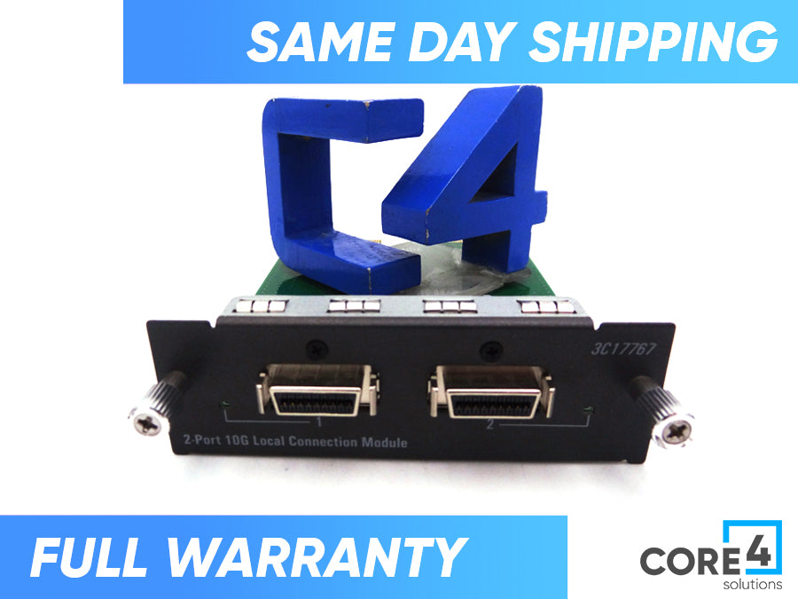 HP JE051A 10GBASE - XFP 2-PORT 10 GIGABIT LCM EXPANSION MODULE - 3C17767