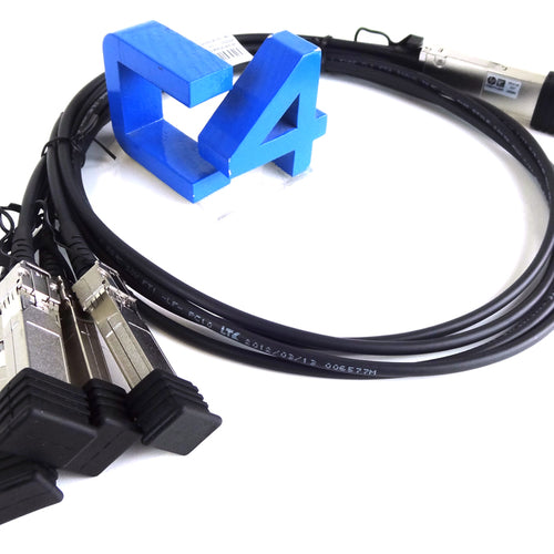 HP JG329A X240 40G QSFP+ TO 4X10G SFP+ 1M CABLE