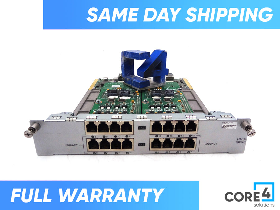 HP JG434A FlexNetwork MSR 16p FXS HMIM Module