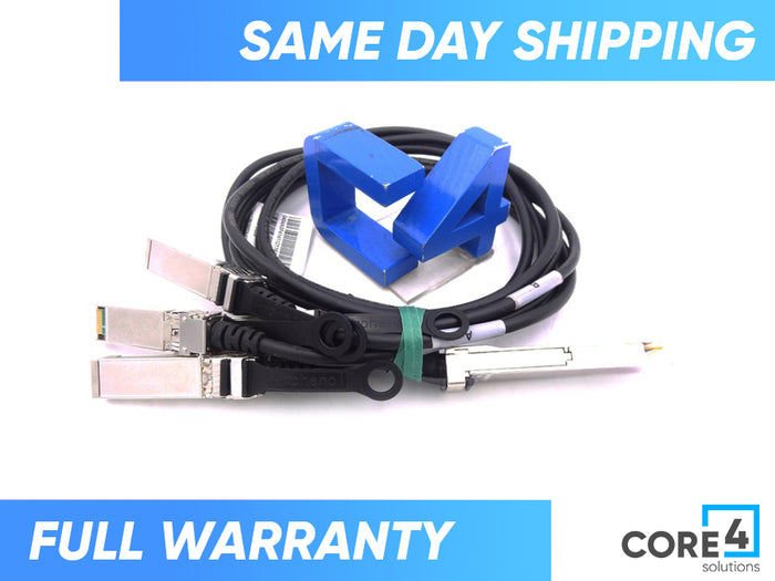 HP JL282A X240 QSFP28 4XSFP28 1M DAC - JL282-61001