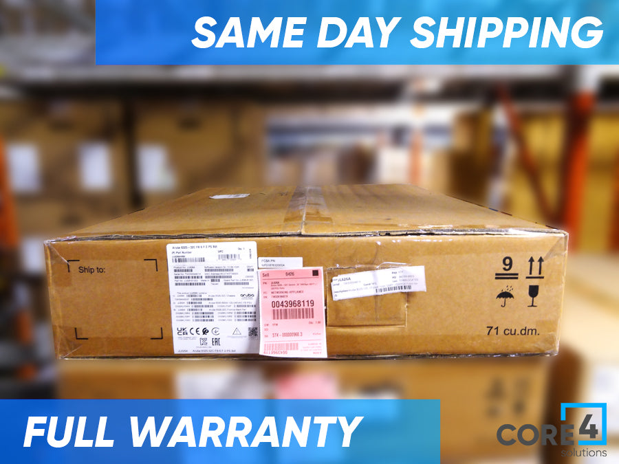 HP JL626A Aruba 8325-32C 32-port 100G QSFP+/QSFP28 Front-to-Back 6 Fan *New Sealed*
