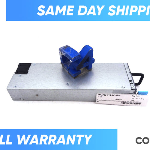 JUNIPER JPSU-715-AC-AFO- Juniper 715 Watt AC Power Supply for EX4300 AFO