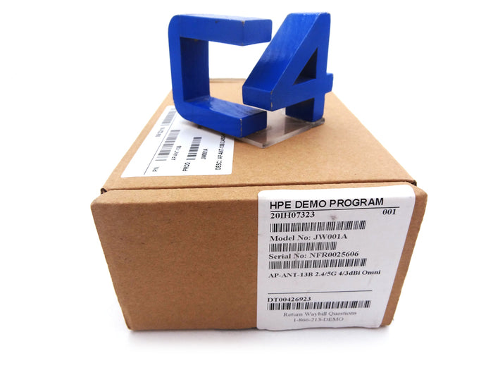 HP JW001A AP-ANT-13B 2.4/5G 4/3DBI OMNI - JW001-61001