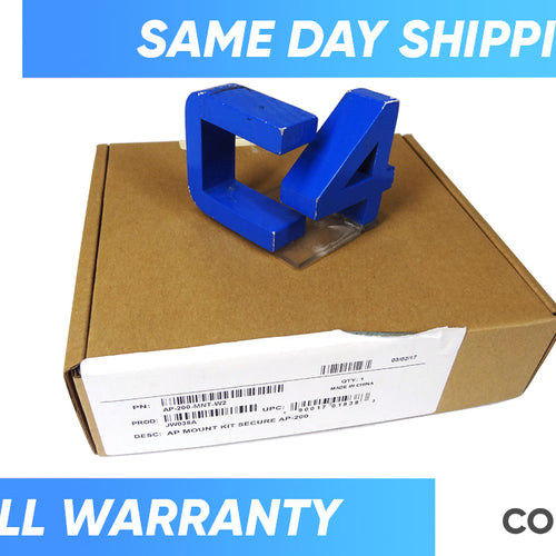 HP JW038A AP-200-MNT-W2 SECURE MOUNT KIT *New Sealed* - JW038-61001