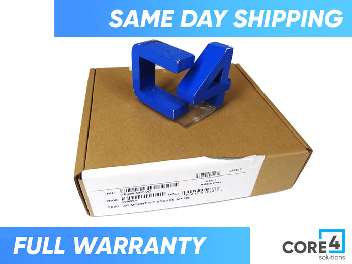 HP JW038A AP-200-MNT-W2 SECURE MOUNT KIT *New Sealed* - JW038-61001