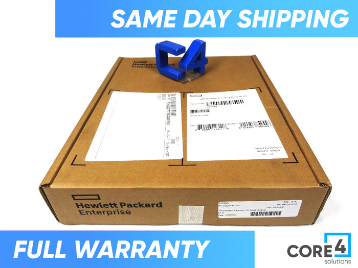 HP K2R04A 4M MINI SAS(HD) TO DUAL CABLE *New Sealed*