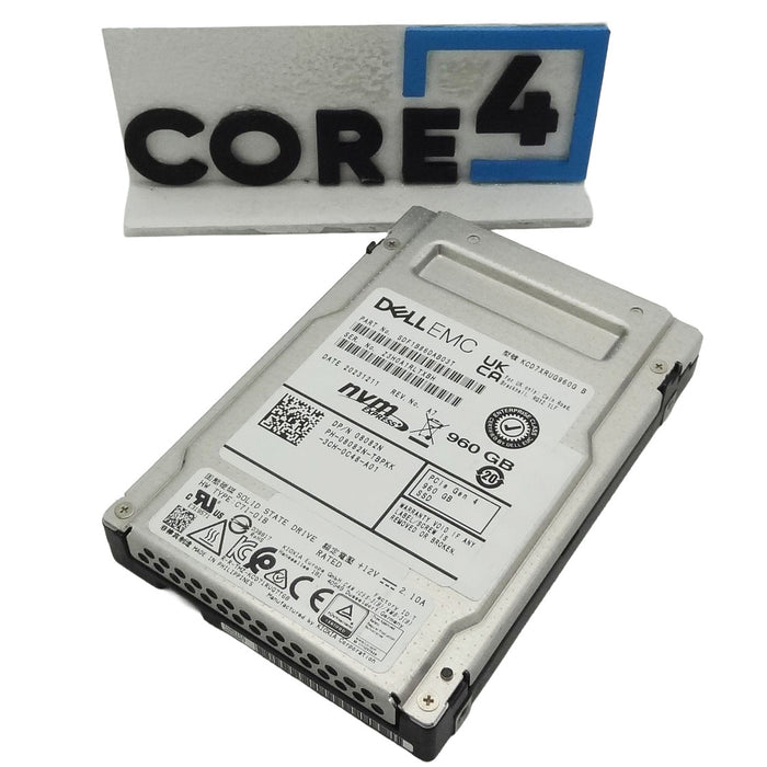 KIOXIA KCD7XRUG960G 960GB NVME GEN4 U.2 CD7-R 2.5 SSD