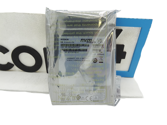 KIOXIA KCM61RUL1T92 1.92TB NVME GEN4 U.3 2.5 SSD