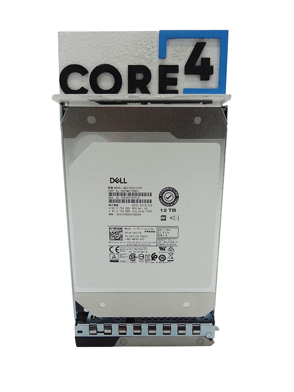 DELL KFJ7G 12TB 7.2K SAS 512e 12G 3.5 HDD