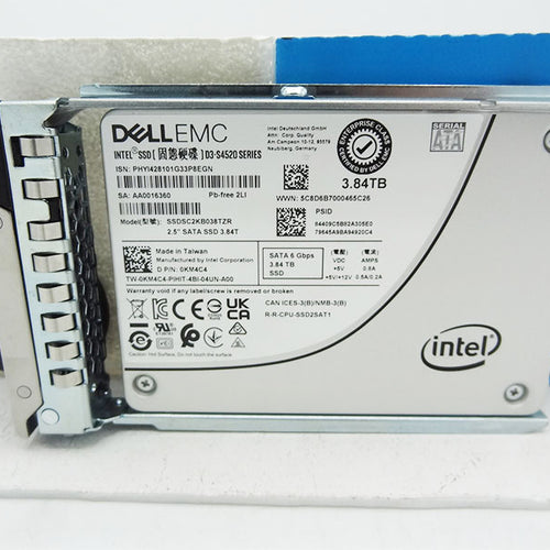DELL KM4C4 3.84TB SATA 6G Read Intensive 2.5 SSD